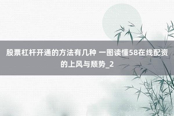 股票杠杆开通的方法有几种 一图读懂58在线配资的上风与颓势_2
