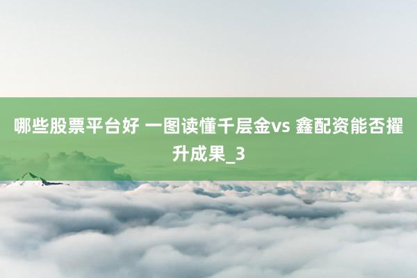 哪些股票平台好 一图读懂千层金vs 鑫配资能否擢升成果_3